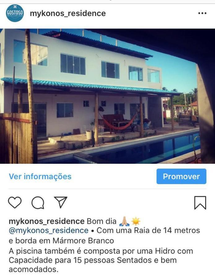Mykonos Residence サン・ミゲル・ド・ゴストーゾ エクステリア 写真